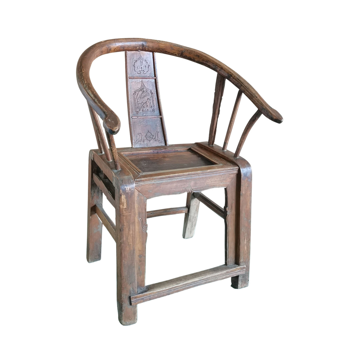 Antique Original Finish Waxed Shandong Chair