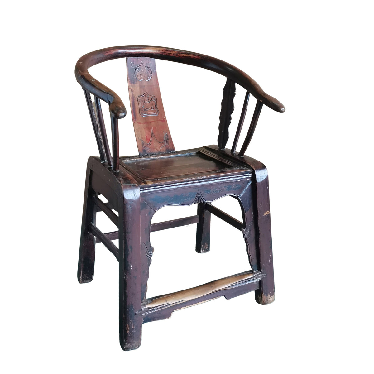 Antique Original Finish Waxed Shandong Chair