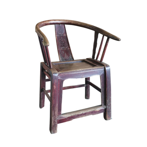 Antique Original Finish Waxed Shandong Chair