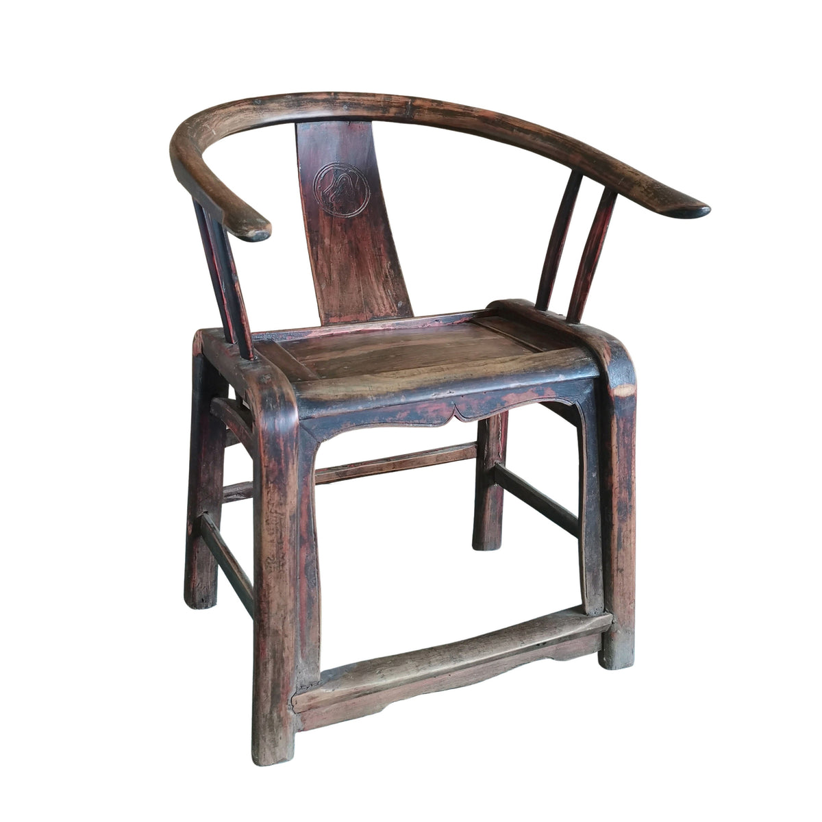 Antique Original Finish Waxed Shandong Chair
