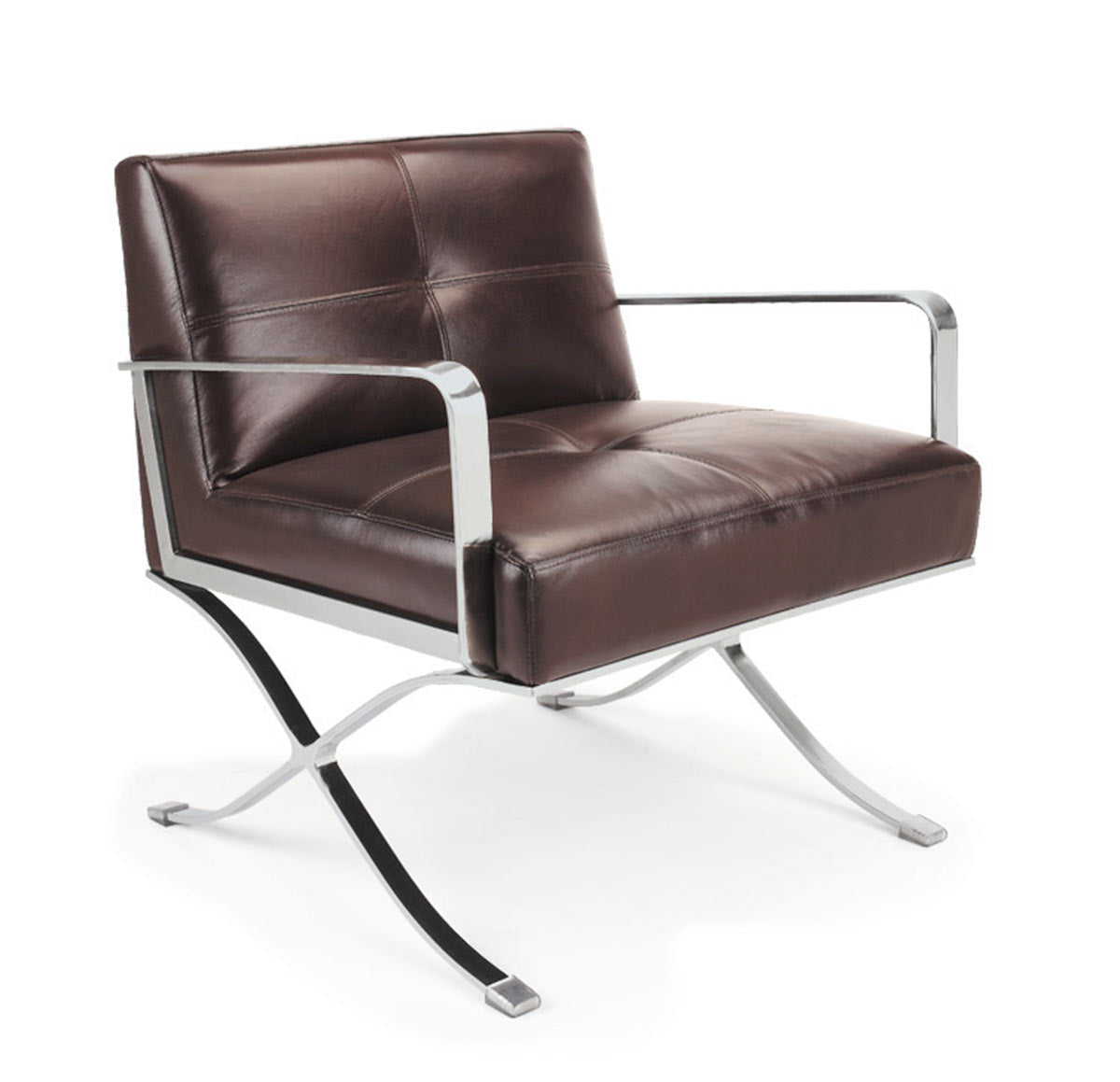 Ec 011 Modern Leather Lounge Chair Model VGBNEC-011