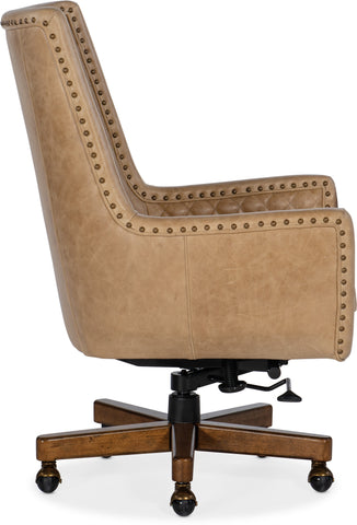 Hooker Furniture Home Office Kent Executive Swivel Tilt Chair