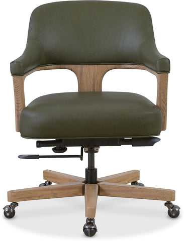 Hooker Furniture Home Office Briar Executive Swivel Tilt Chair