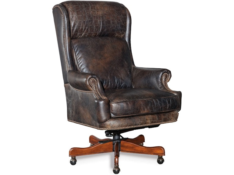 Hooker Furniture Home Office Tucker Executive Swivel Tilt Chair