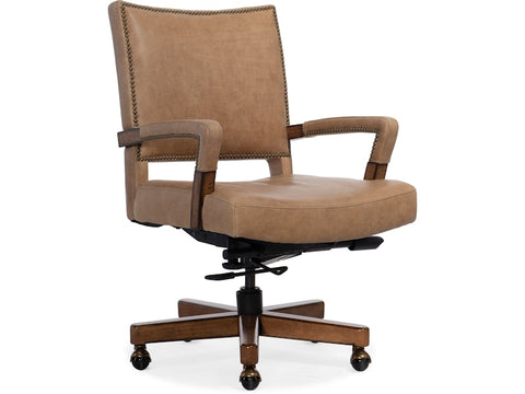 Hooker Furniture Home Office Chace Executive Swivel Tilt Chair