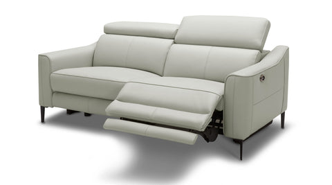 Divani Casa Eden Modern Grey Leather Sofa Set Model VGKVKM.5012-GRY-SET