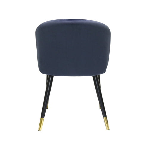 Modrest Elon Modern Blue Velvet Dining Chair (Set of 2) By VIG Furniture