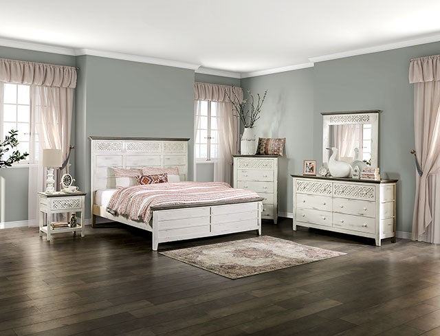 Myrtlemoore Bed Model Em7079Iv-Full Bed By Furniture Of America 