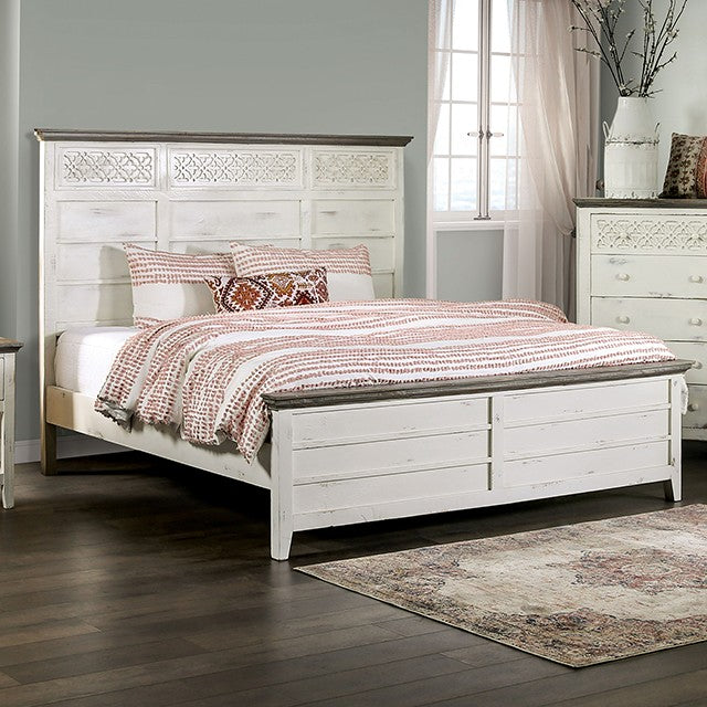 Myrtlemoore Bed Model Em7079Iv-Queen Bed By Furniture Of America 