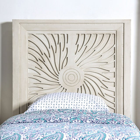 Geneva Bed Model Em7080Iv-Twin Bed By Furniture Of America 