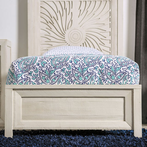 Geneva Bed Model Em7080Iv-Queen Bed By Furniture Of America 