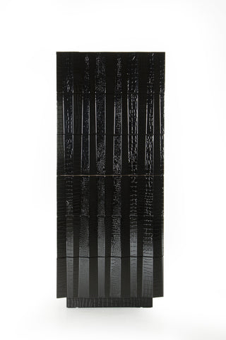 A&X Emphasis Black Crocodile Chest Model VGUNAW558-52-BLK