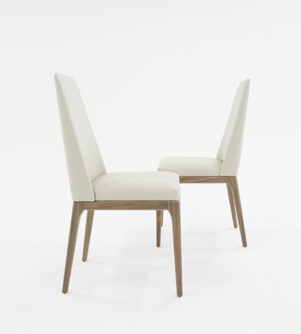 Modrest Encino Modern Grey & Walnut Dining Chair (Set of 2) By VIG Furniture