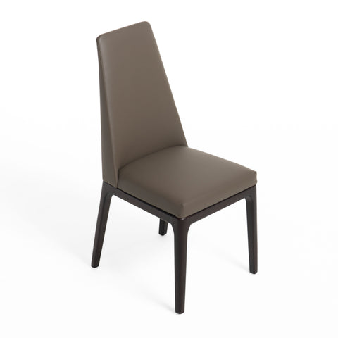 Modrest Encino Modern Taupe & Timber Chocolate Dining Chair (Set Of 2) Model VGCNCPMK127-V36DX/DP20-FP