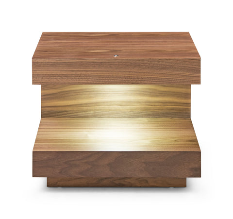 Modrest Esso Contemporary Walnut Nightstand Model VGWCC121B-WAL-ET