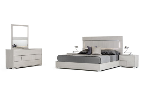 Modrest Ethan Italian Modern Grey Bedroom Set Model VGACETHAN-SET-GRY