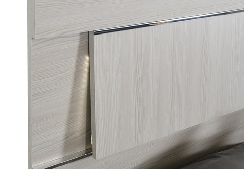 Modrest Ethan Italian Modern Grey Bed Model VGACETHAN-BED