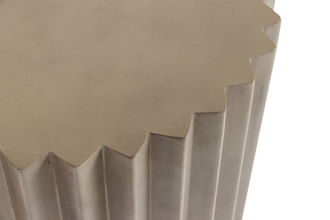 Modrest Evadale Modern Grey Concrete End Table Model VGGR-685156-GRY