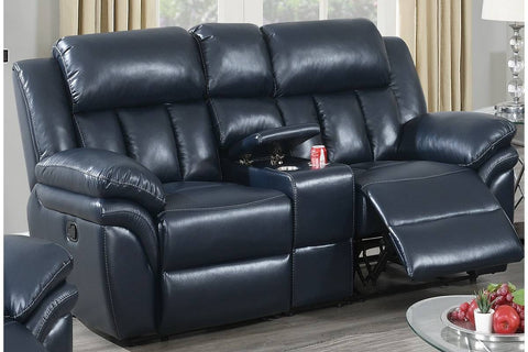3 Piece Power Motion Set Loveseat Model F86332 By Poundex Furniture
