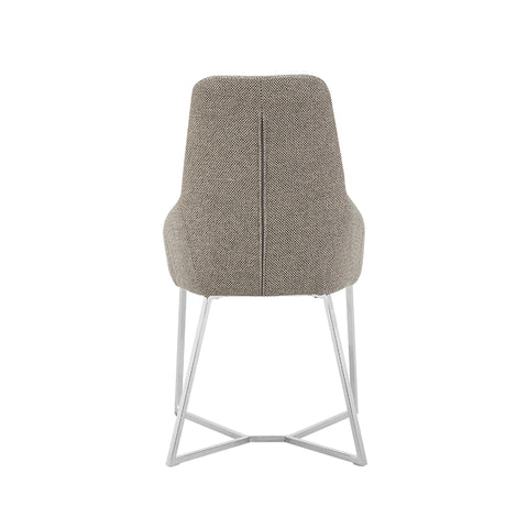 Stark Modern Light Grey Fabric Dining Chair (Set of 2) By VIG Furniture