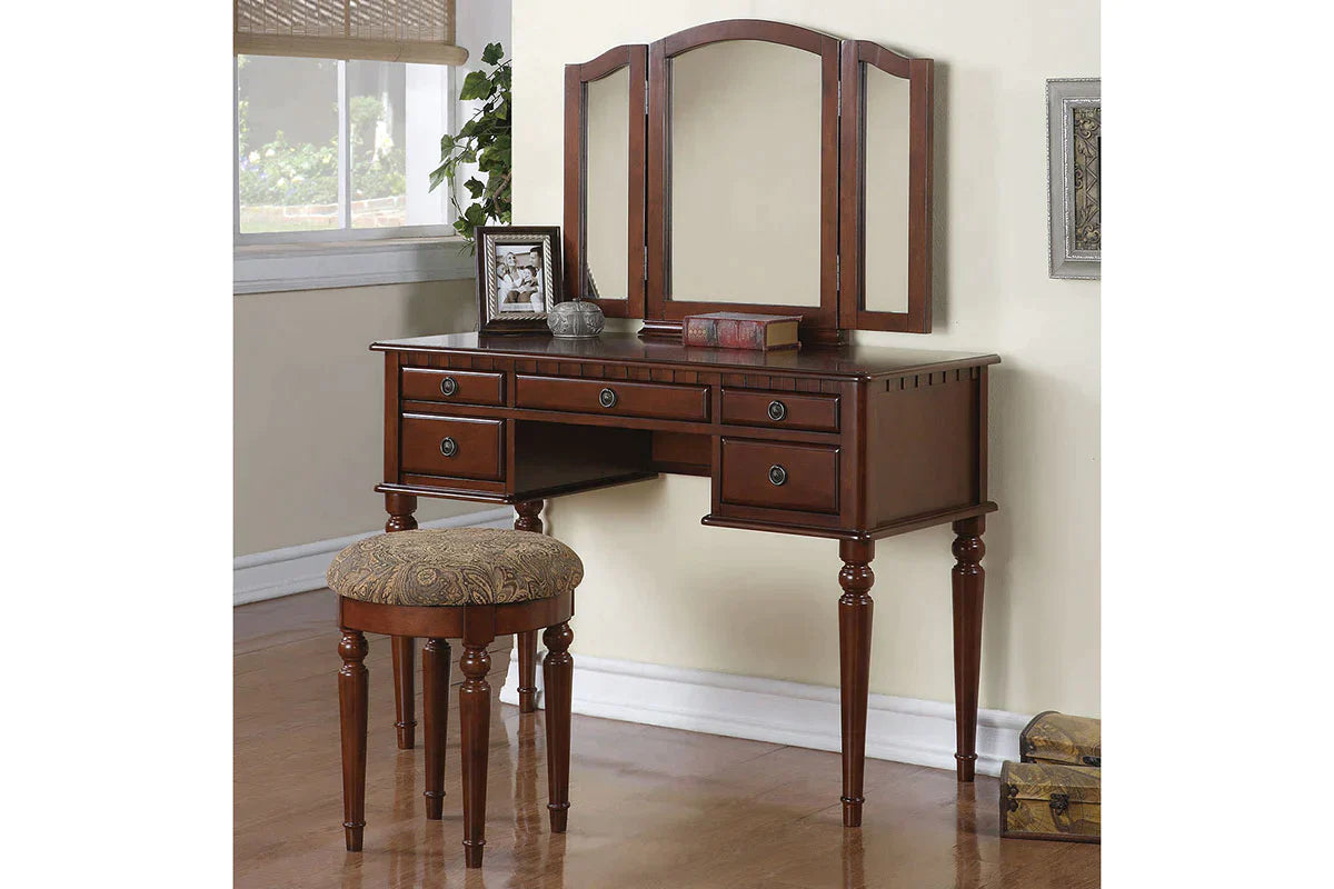 Bedroom Vanity Model F4071 By Poundex Furniture