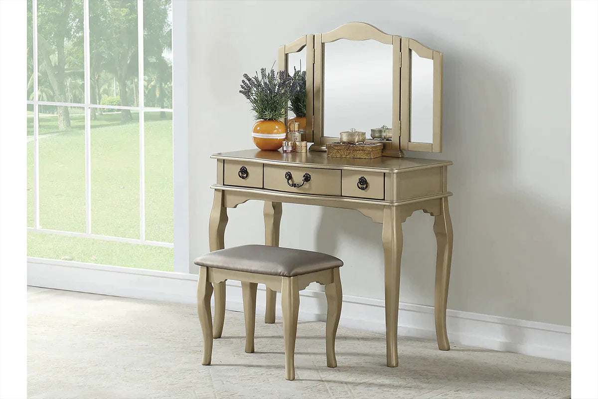 Bedroom Vanity Model F4095 By Poundex Furniture