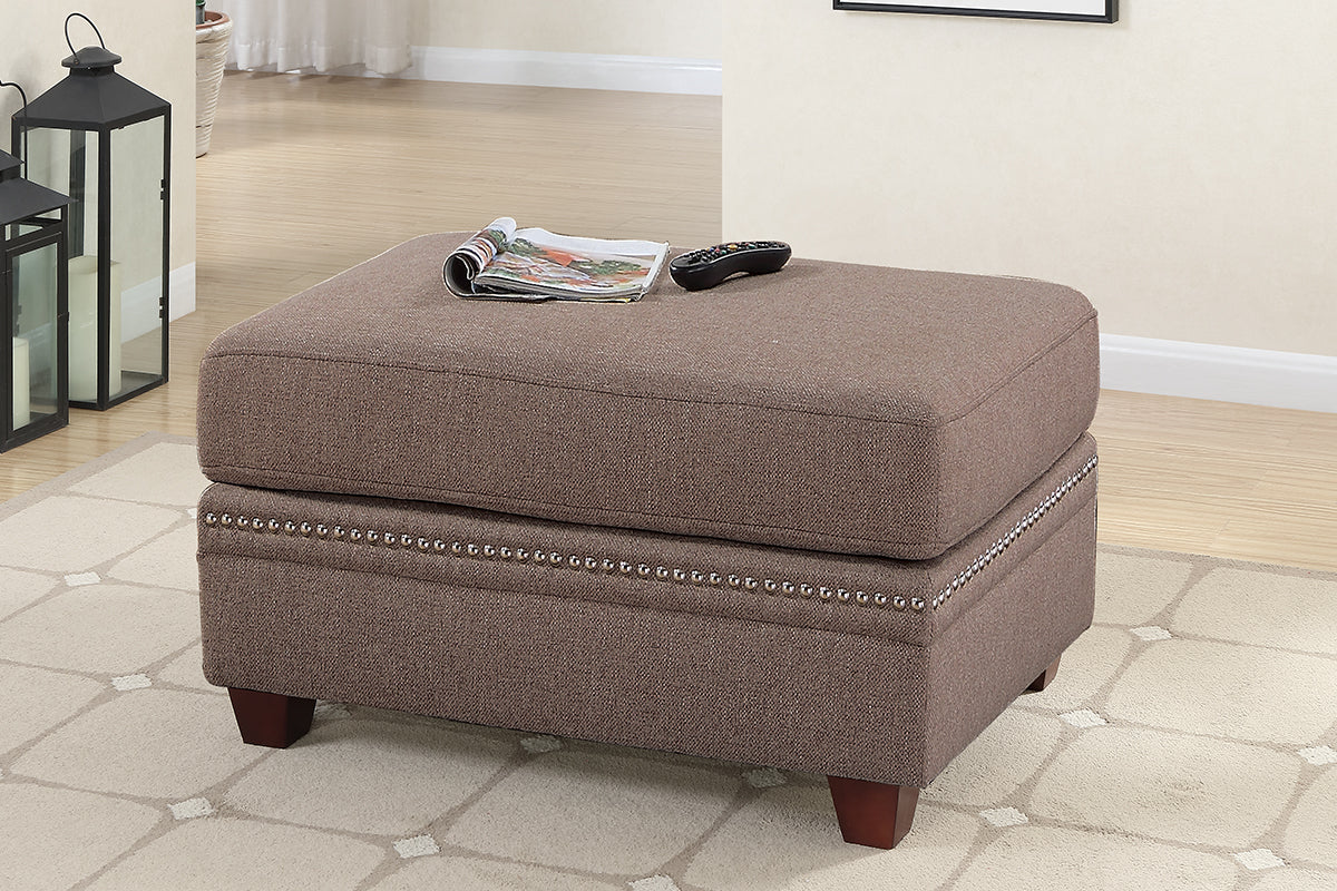Cocktail Ottoman Model F6517 By Poundex Furniture