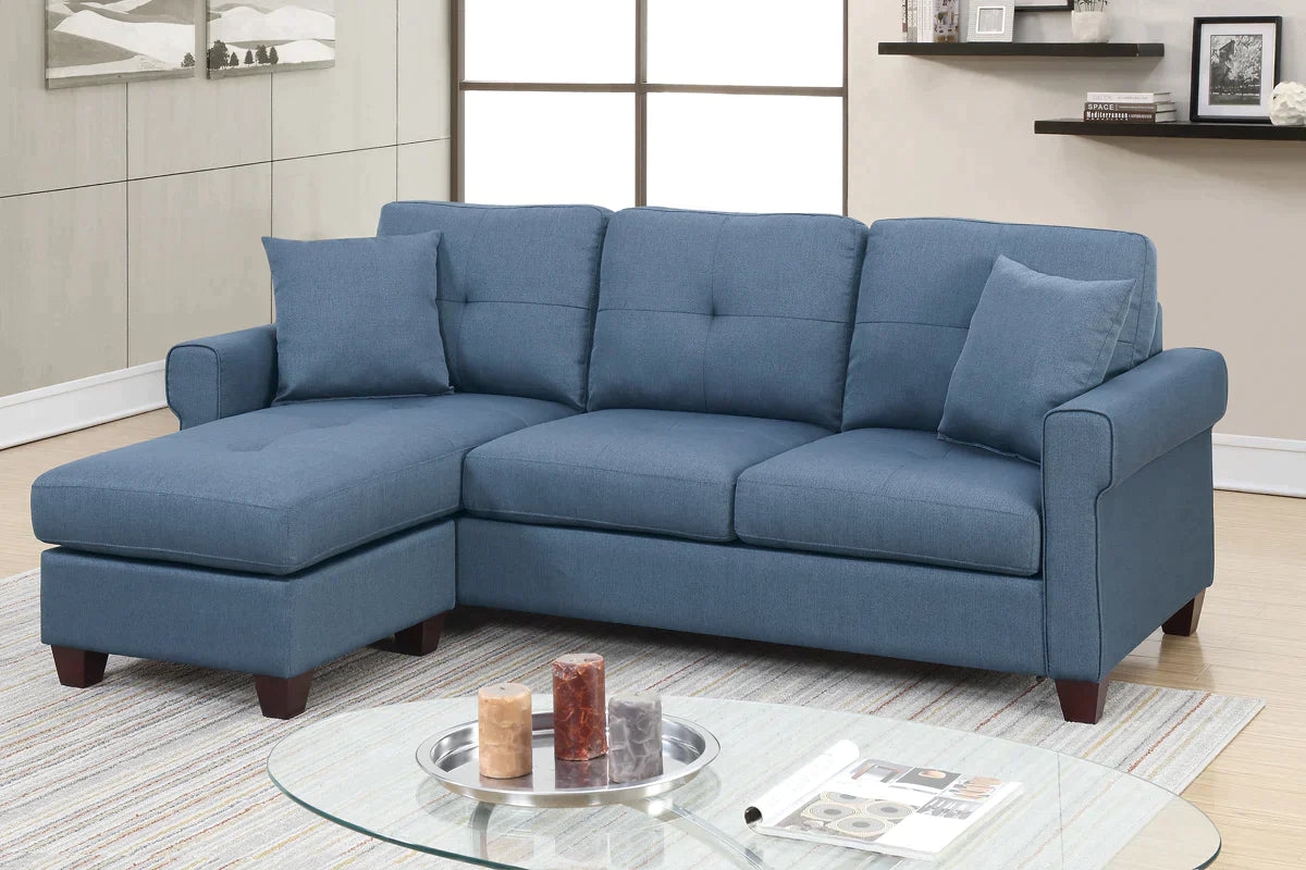 2 Piece Sectional Sofa Model F6573 By Poundex Furniture