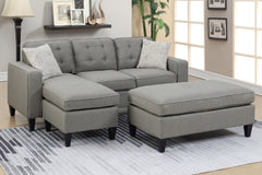 3 Piece Sectional Set Model F6576 By Poundex Furniture