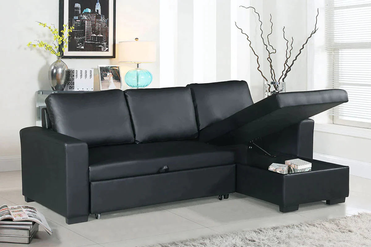 Convertible Sectional Model F6890 By Poundex Furniture