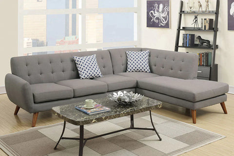 2 Piece Sectional Sofa Model F6953 By Poundex Furniture