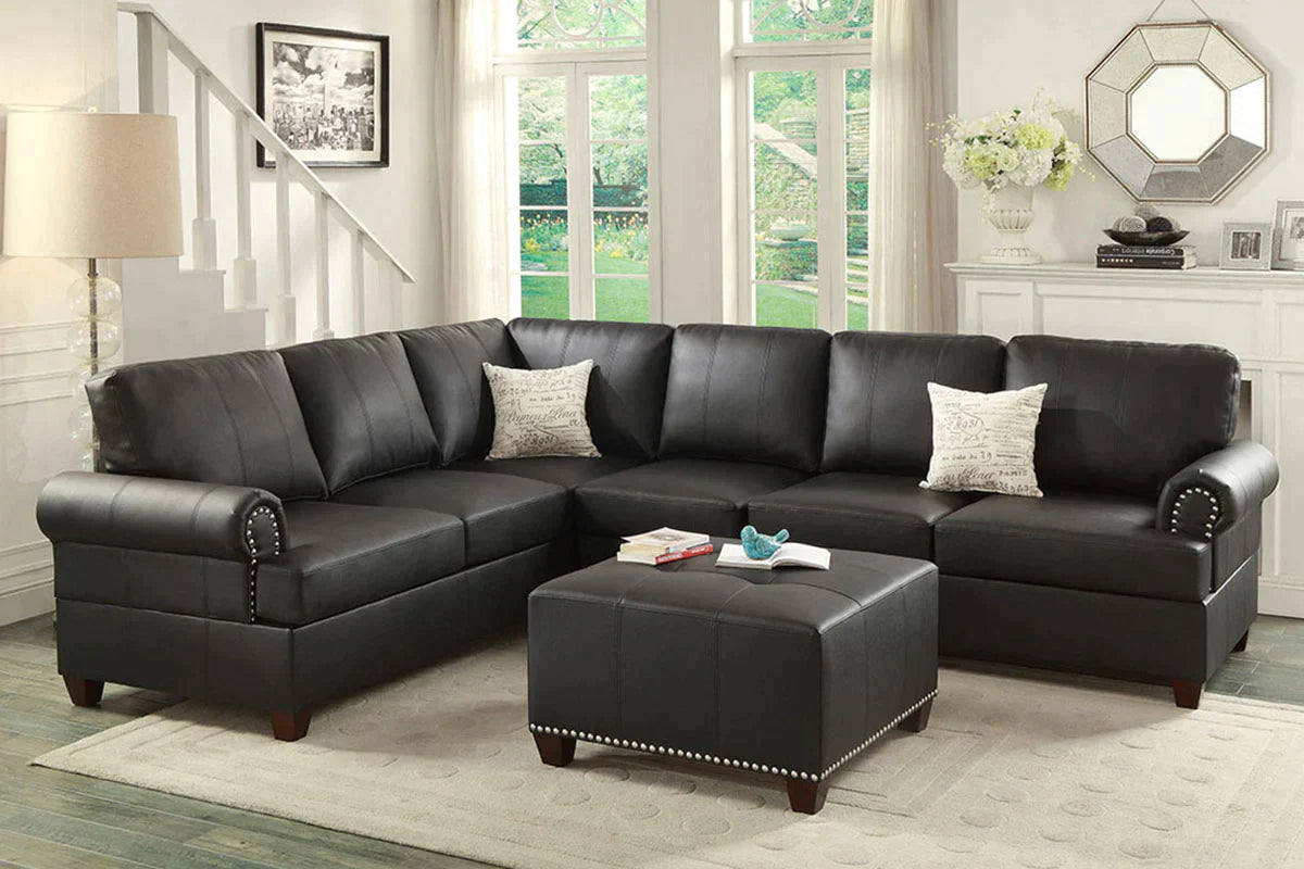 2 Piece Sectional Model F7769 By Poundex Furniture