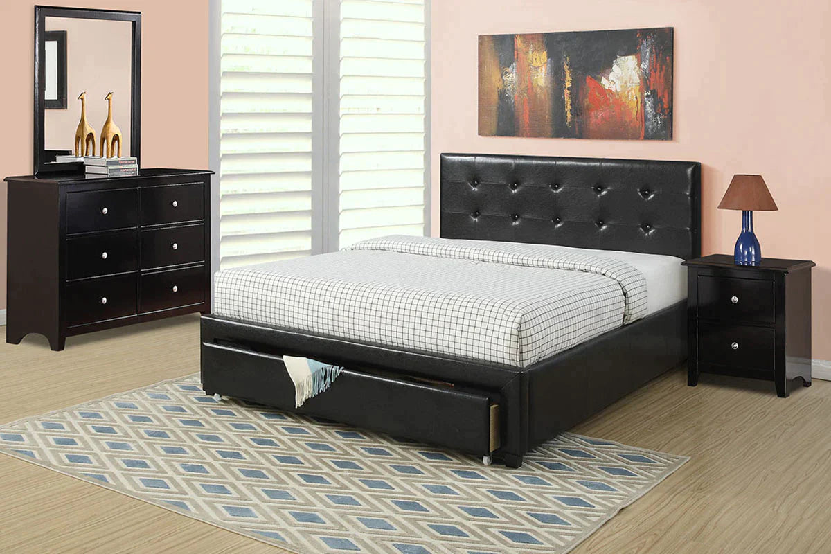 Full Size Bed Model F9313F By Poundex Furniture