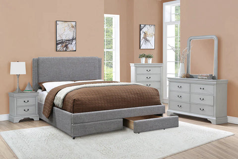 Eastern King Bed Model F9365Ek By Poundex Furniture
