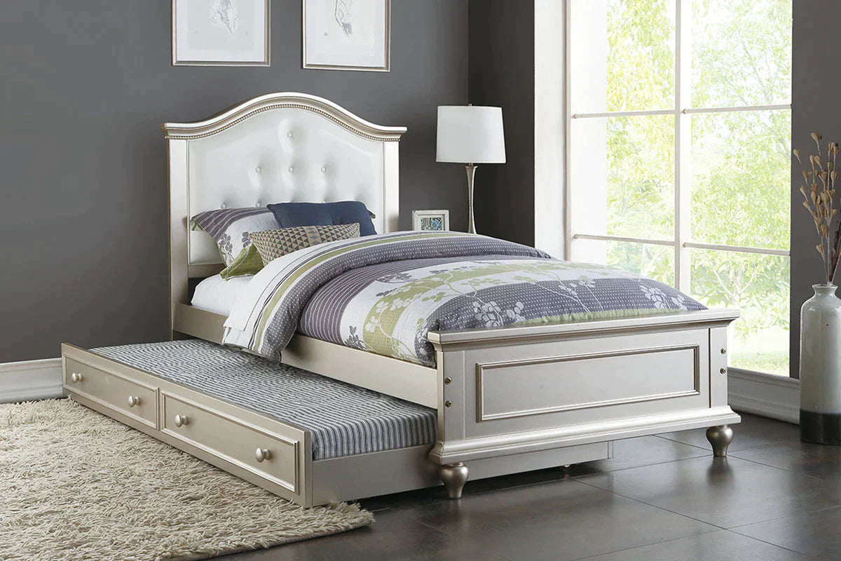 Twin Size Bed Model F9378 By Poundex Furniture
