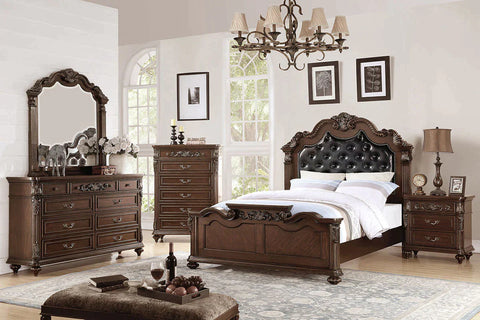 Calif. King Bed Model F9386Ck By Poundex Furniture
