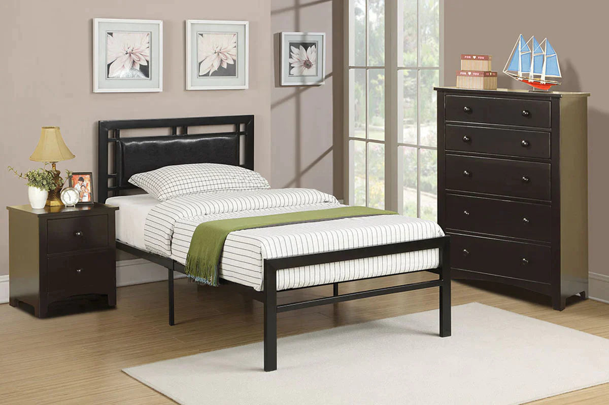 Full Size Bed Model F9413F By Poundex Furniture