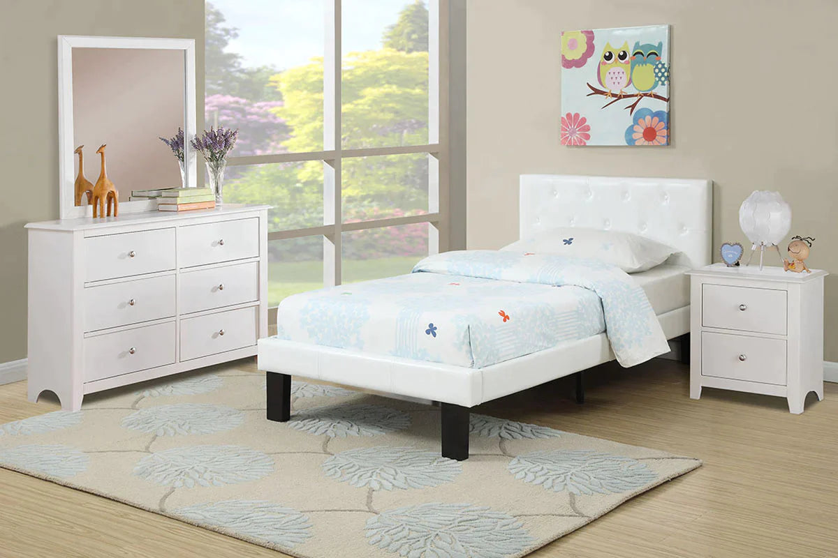 Full Size Bed Model F9416F By Poundex Furniture