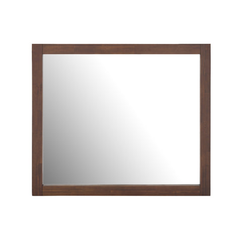 Nova Domus Fantasia Contemporary Dark Walnut Mirror Model VGWDHL-W04