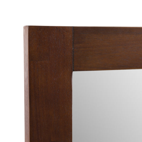 Nova Domus Fantasia Contemporary Dark Walnut Mirror Model VGWDHL-W04