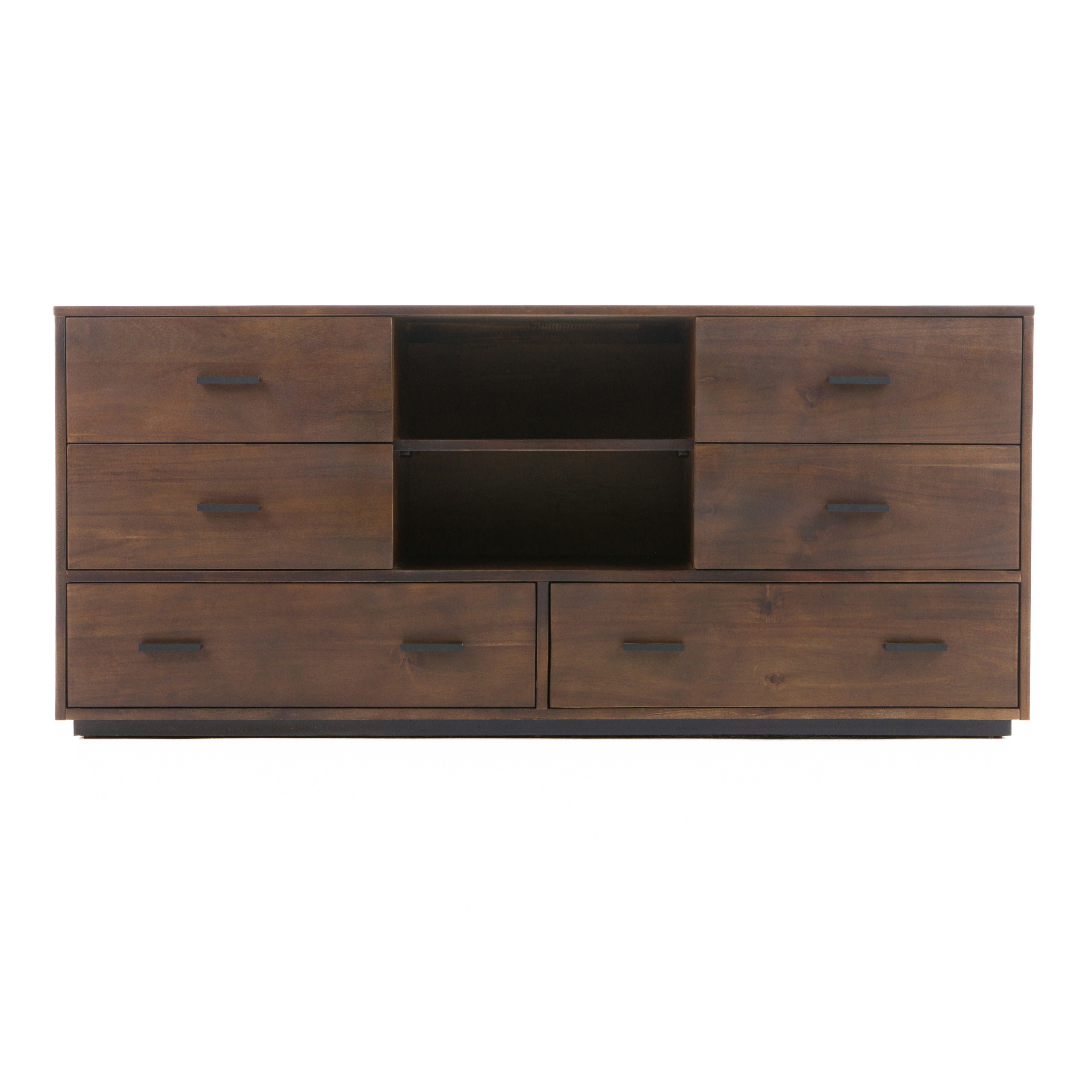 Nova Domus Fantasia Contemporary Dark Walnut Dresser Model VGWDHL-W03