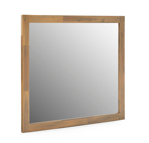 Nova Domus Fantasia Contemporary Walnut Mirror Model VGWDHL-W04-MIR-LTWLT