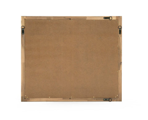 Nova Domus Fantasia Contemporary Walnut Mirror Model VGWDHL-W04-MIR-LTWLT