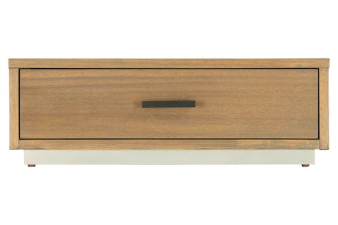 Eastern King Nova Domus Fantasia Contemporary Walnut & Grey Bed With Two Nightstands Model VGWDHL-W01-01-BED-2NS-LTWLT-EK