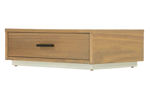 Eastern King Nova Domus Fantasia Contemporary Walnut & Grey Bed With Two Nightstands Model VGWDHL-W01-01-BED-2NS-LTWLT-EK