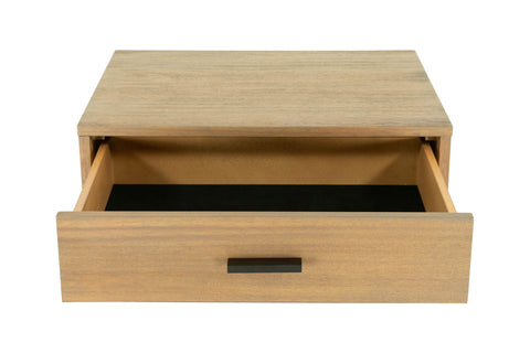 Eastern King Nova Domus Fantasia Contemporary Walnut & Grey Bed With Two Nightstands Model VGWDHL-W01-01-BED-2NS-LTWLT-EK