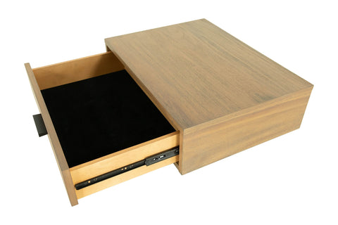 Eastern King Nova Domus Fantasia Contemporary Walnut & Grey Bed With Two Nightstands Model VGWDHL-W01-01-BED-2NS-LTWLT-EK