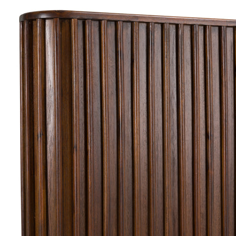 Modrest Fields Modern Walnut Acacia Bed Model VGWD-VGD3-BED-WAL