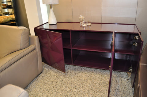 Versus Eva Purple Lacquer 3 Door Buffet Model VGDVLS504A