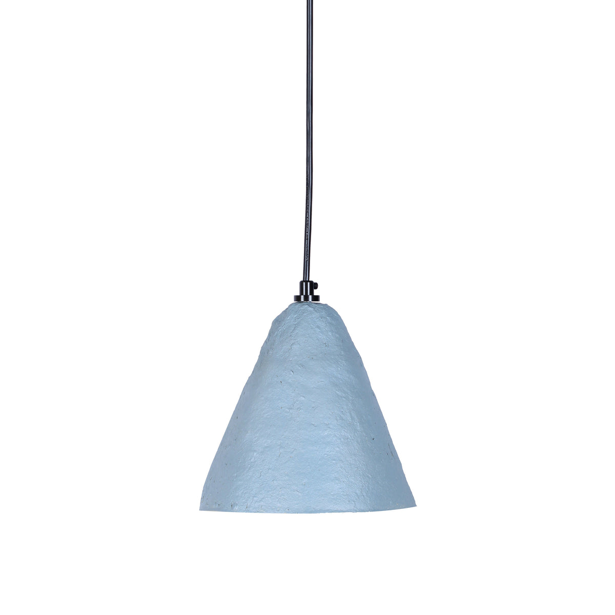 Lavinia Powder Blue/ Antique Zinc Pendant Light